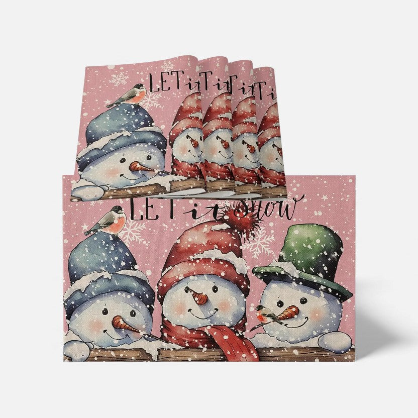 Set de Table – Let It Snow