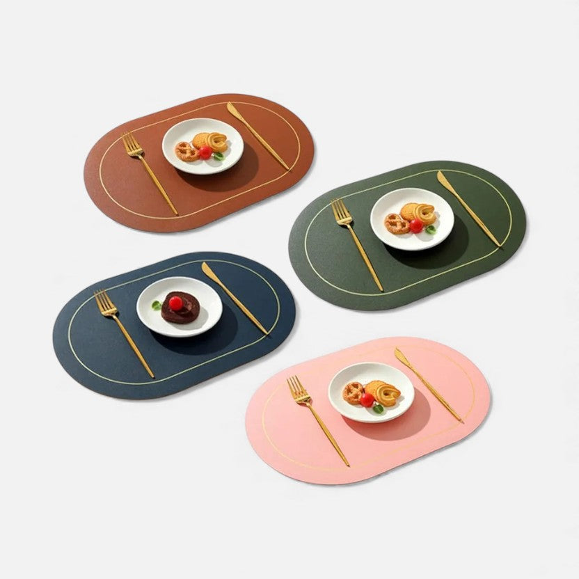 Set de Table Ovale Antidérapant