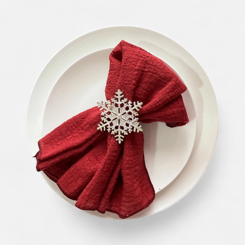 Ensemble de 6 serviettes en tissu