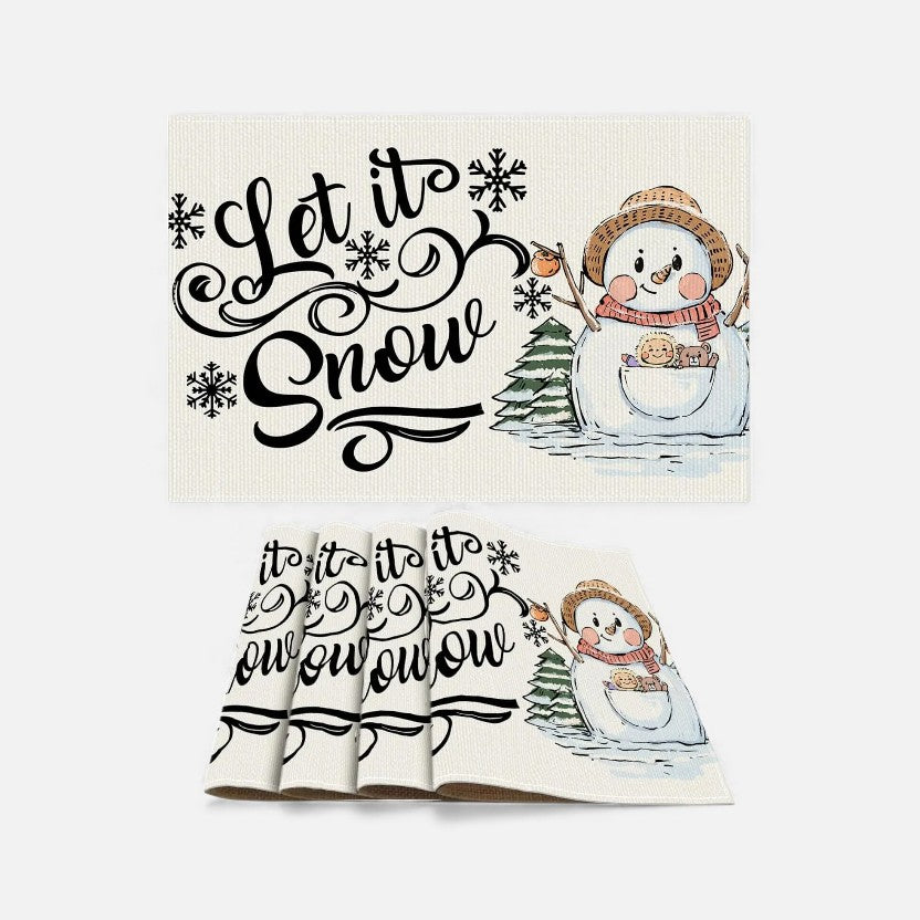 Set de Table – Let It Snow