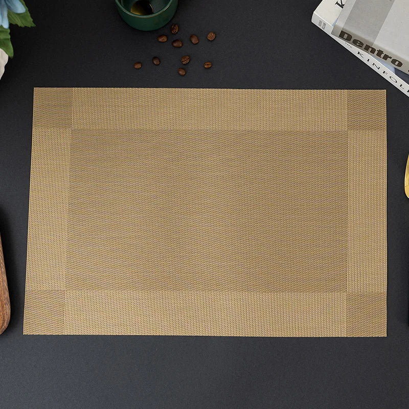 Set de table élégant lavable facilement