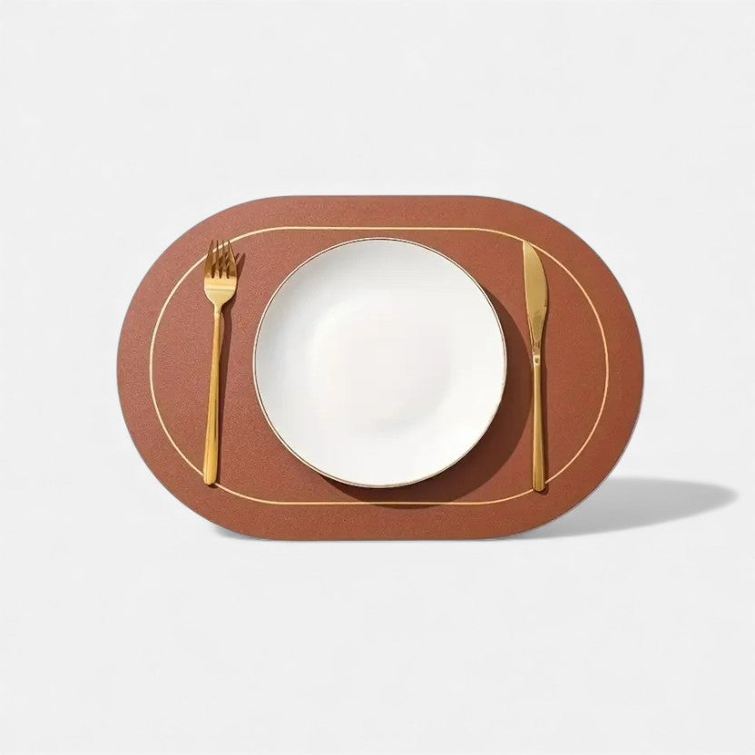 Set de Table Ovale Antidérapant
