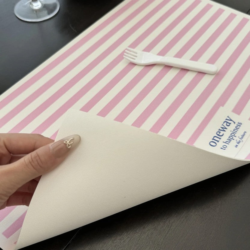 Set de Table - Rectangulaire en Cuir