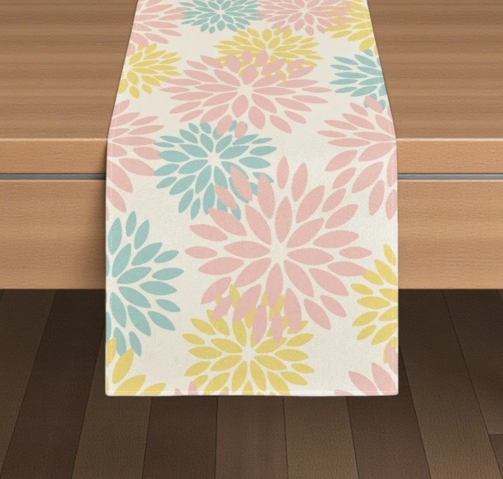 Chemin De Table à Motif Coloré 