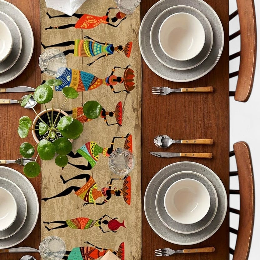 Chemin De Table Africain 