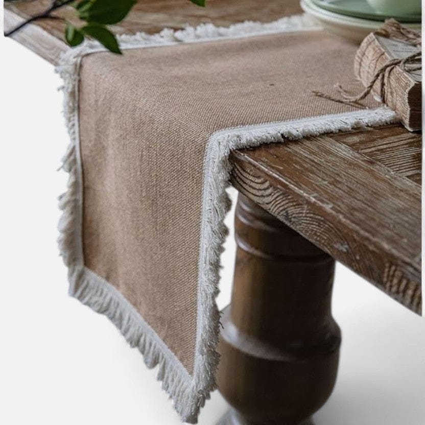 Chemin De Table Anniversaire Jute 