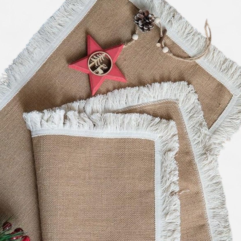 Chemin De Table Anniversaire Jute 