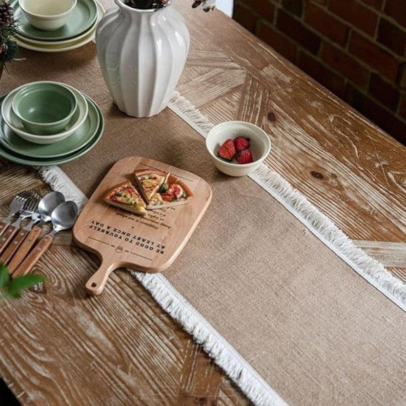 Chemin De Table Anniversaire Jute 