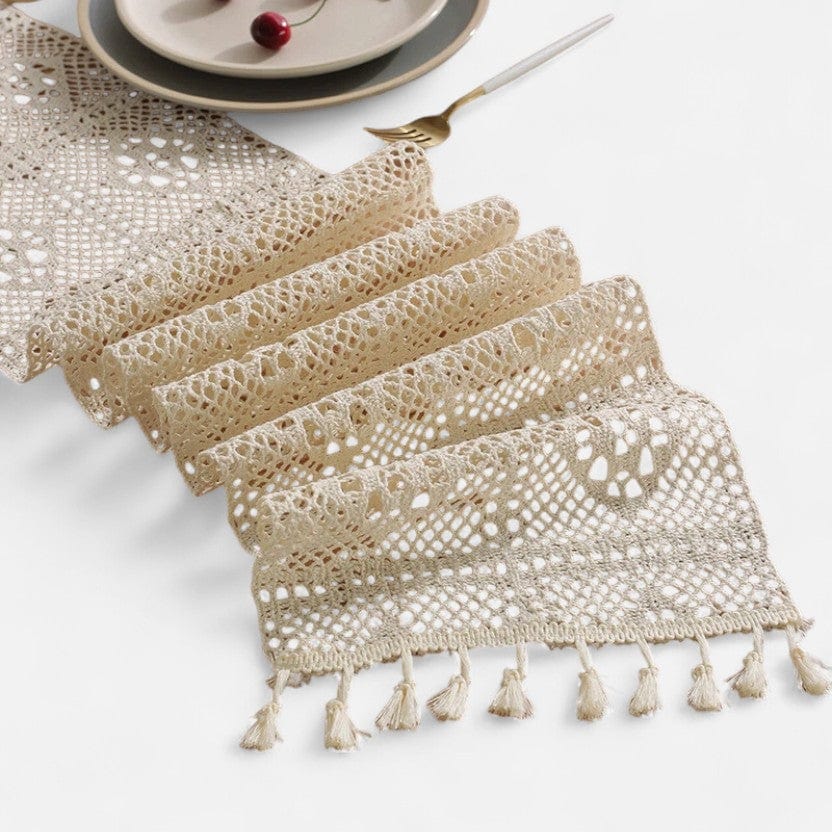 Chemin De Table Au Crochet Facile 