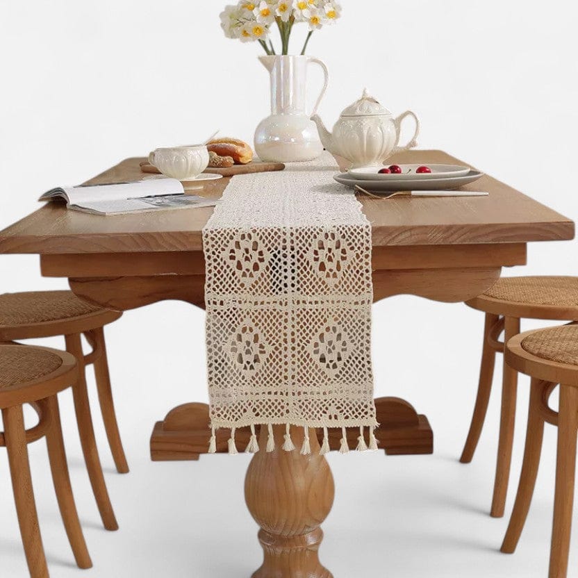 Chemin De Table Au Crochet Facile 