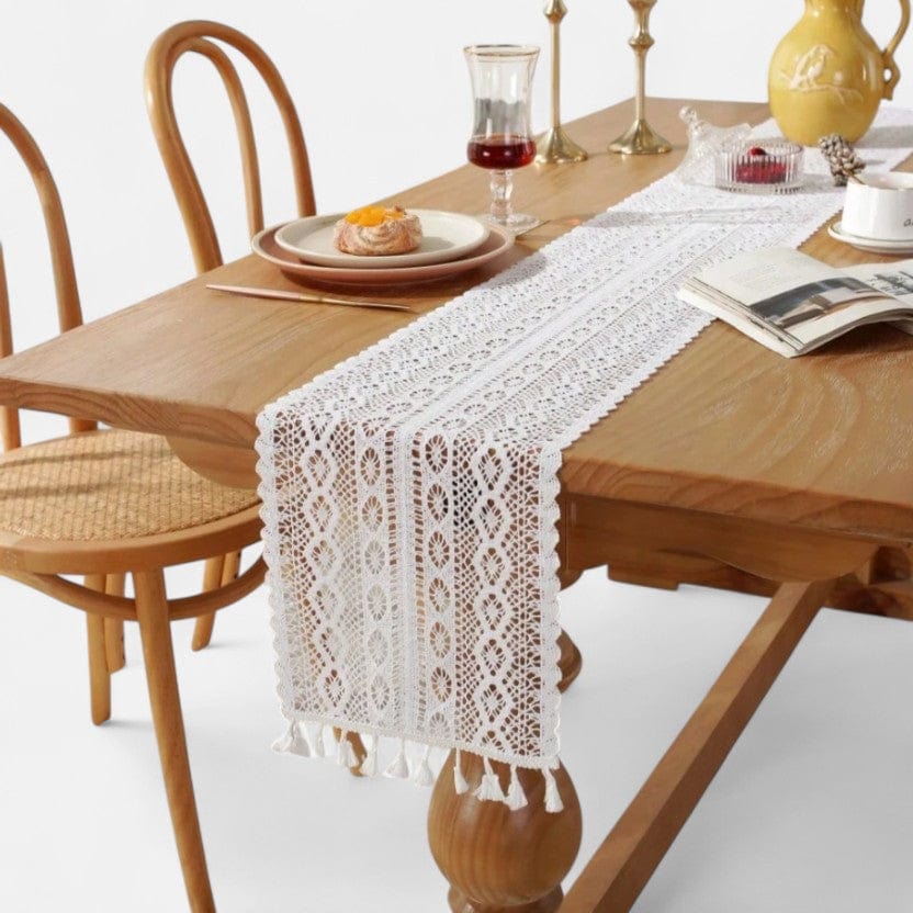 Chemin De Table Au Crochet Grille 
