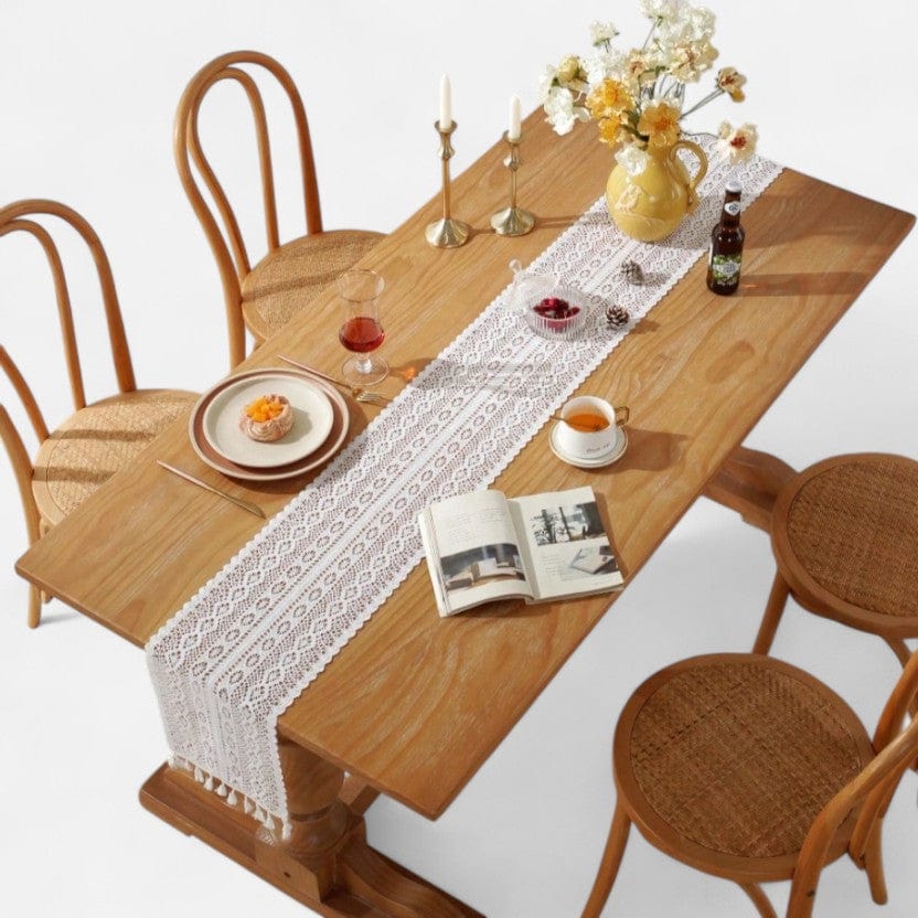 Chemin De Table Au Crochet Grille 