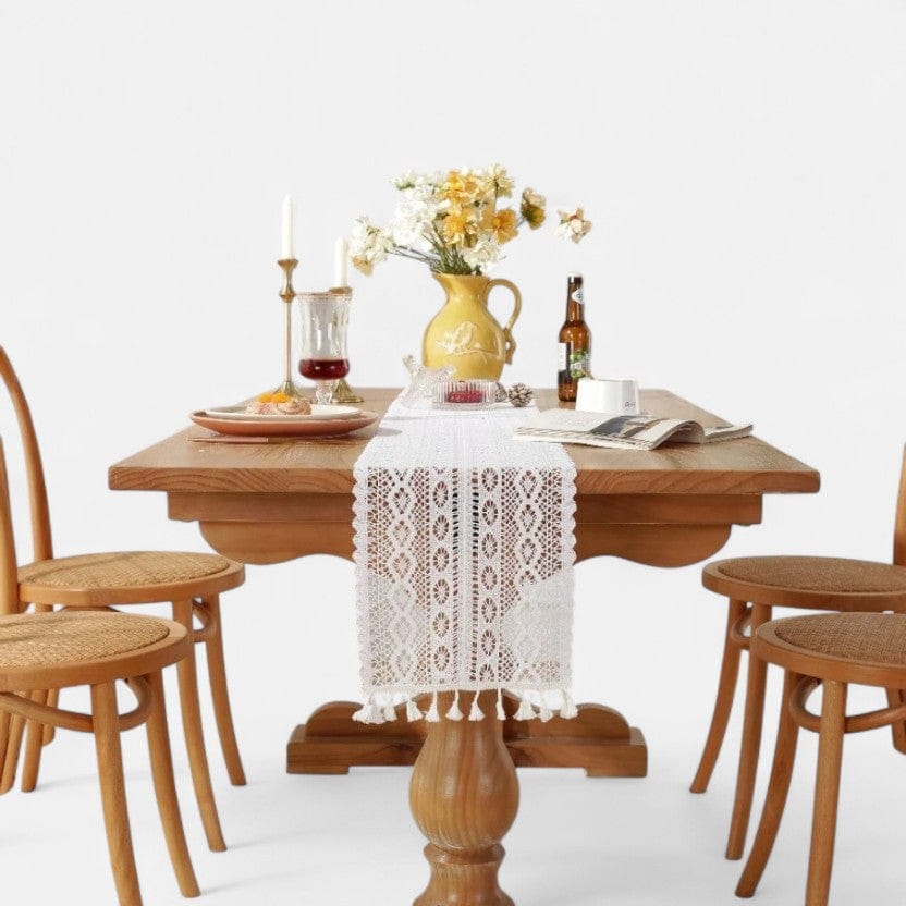 Chemin De Table Au Crochet Grille 
