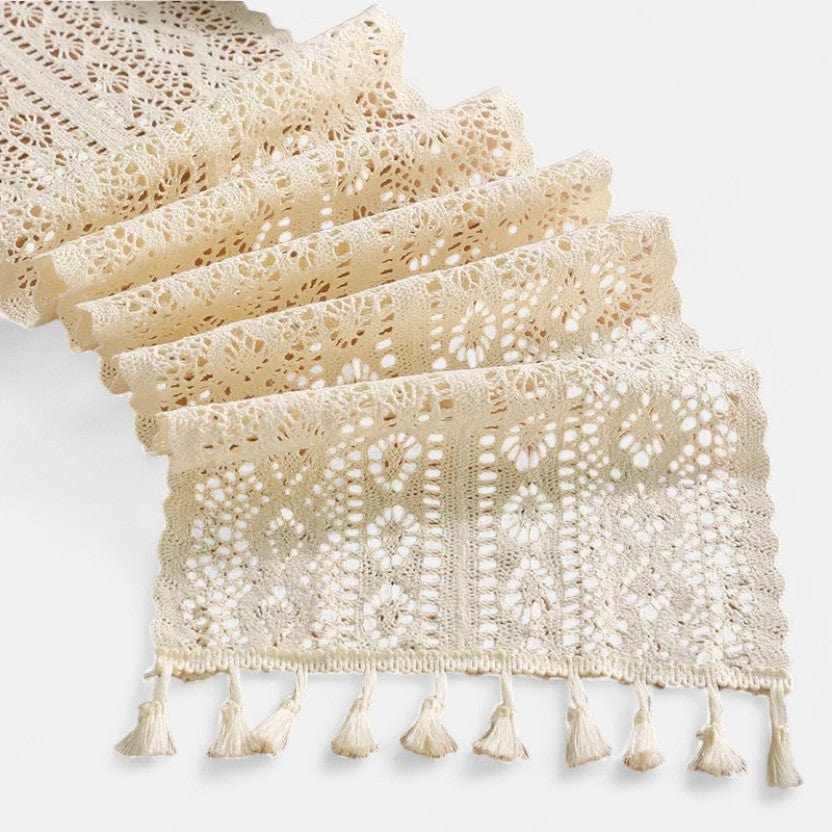 Chemin De Table Au Crochet Moderne 