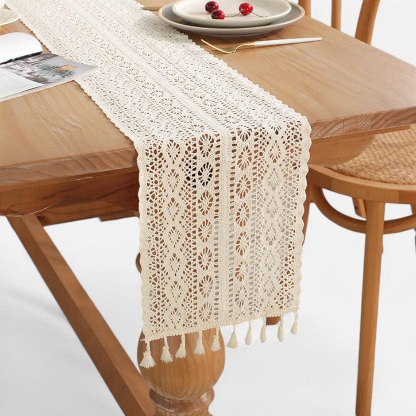 Chemin De Table Au Crochet Moderne 