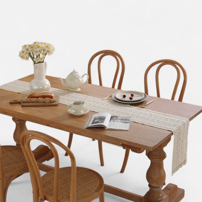 Chemin De Table Au Crochet Moderne 