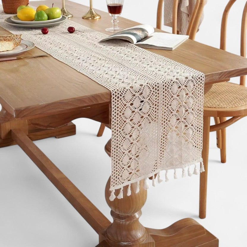 Chemin De Table Au Crochet Rectangulaire 