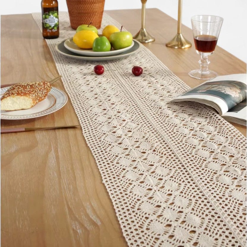 Chemin De Table Au Crochet Rectangulaire 