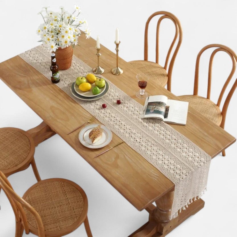Chemin De Table Au Crochet Rectangulaire 
