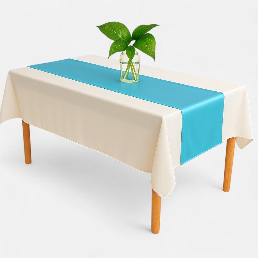 Chemin de table Bapteme Bleu 