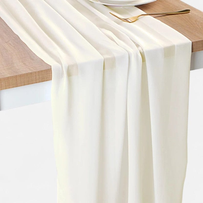 Chemin De Table Blanc Décoration 