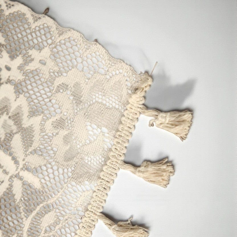 Chemin De Table Blanc Dentelle 