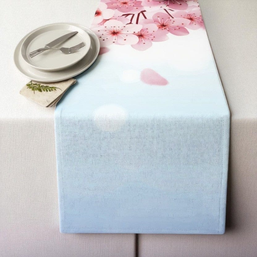 Chemin De Table Bleu Ciel 