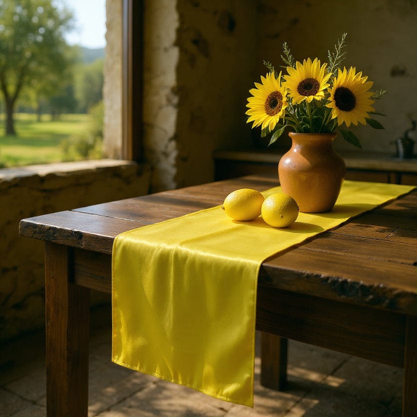 Chemin de Table Couleur Or 