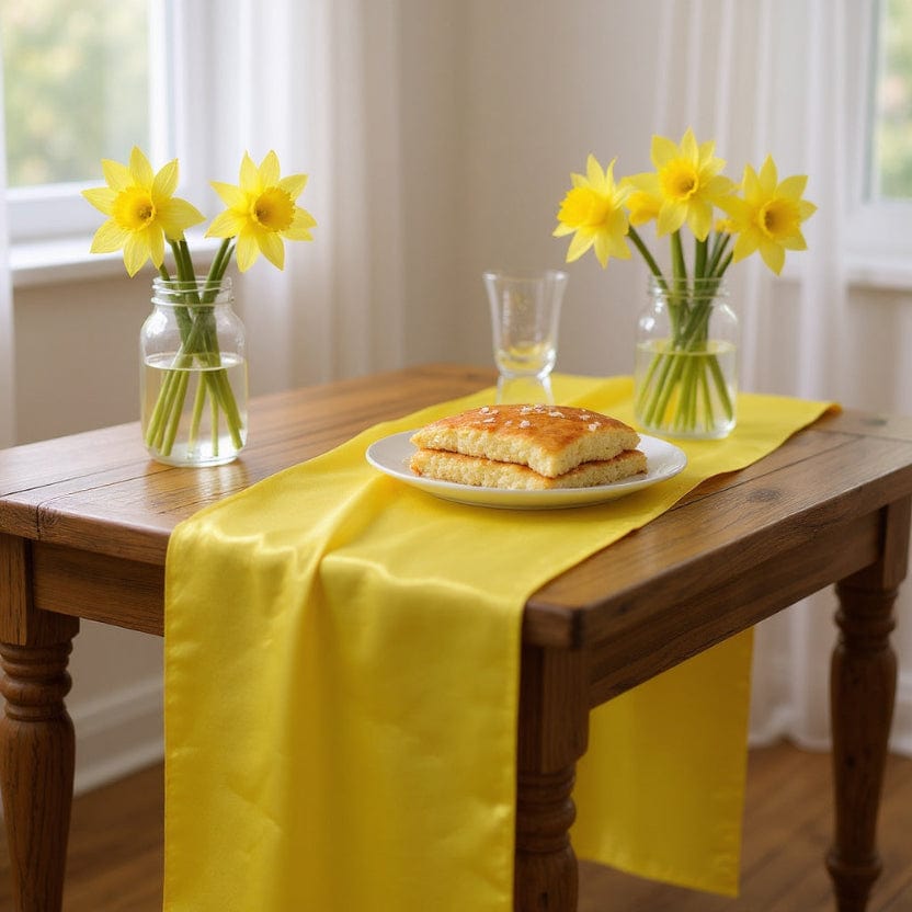 Chemin de Table Couleur Or 