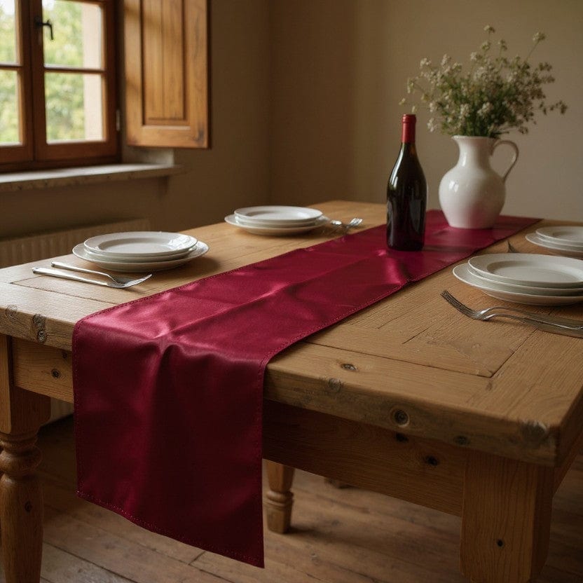 Chemin de Table Cuisine Rouge 