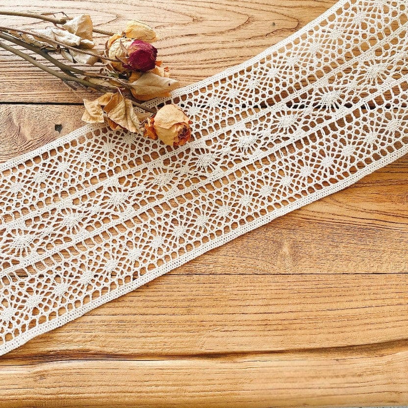 Chemin De Table De Noel Au Crochet  17cm x 3m