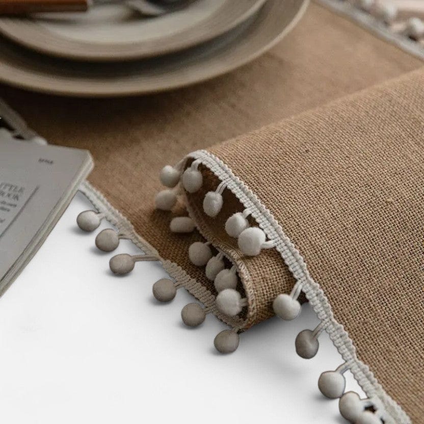 Chemin De Table Effet Jute 