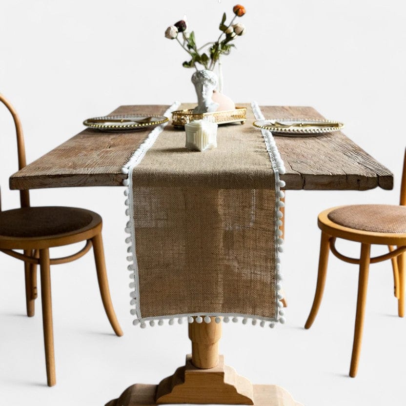 Chemin De Table Effet Jute 