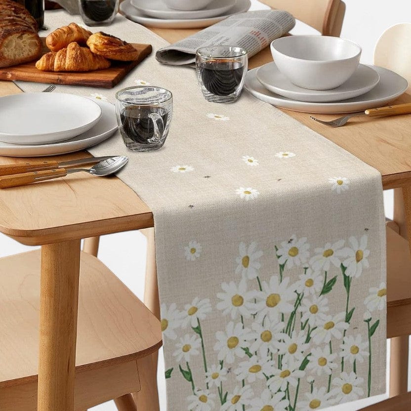 Chemin De Table En Fleurs