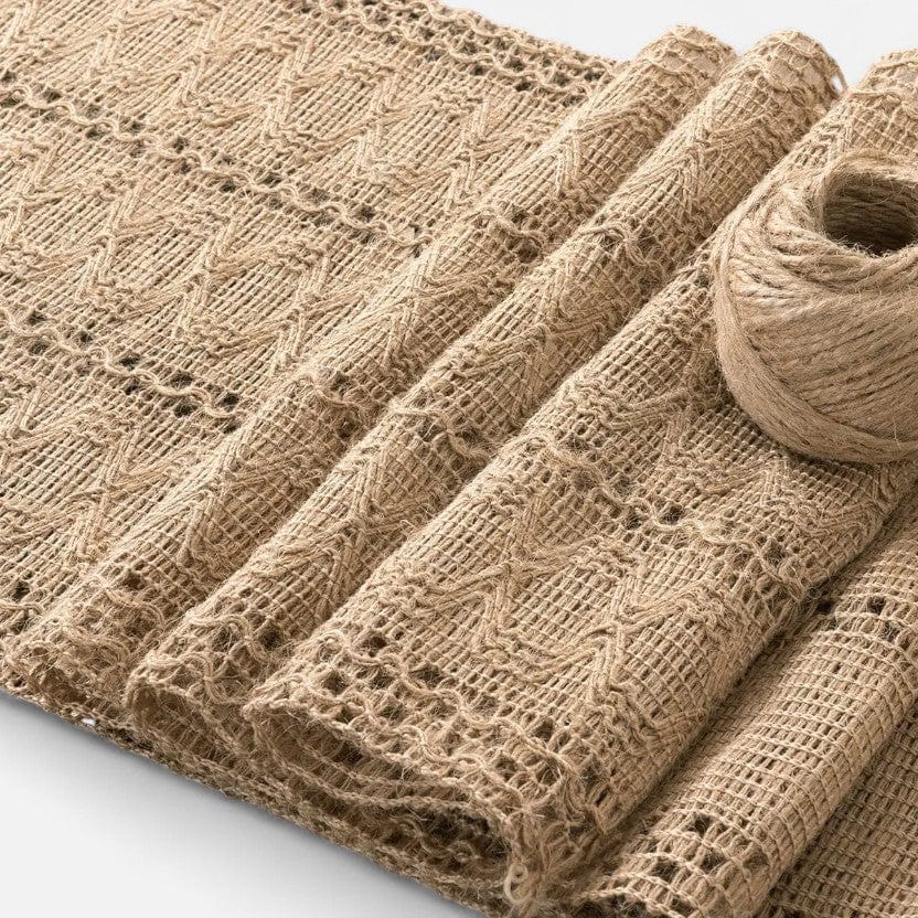 Chemin De Table En Jute Beige