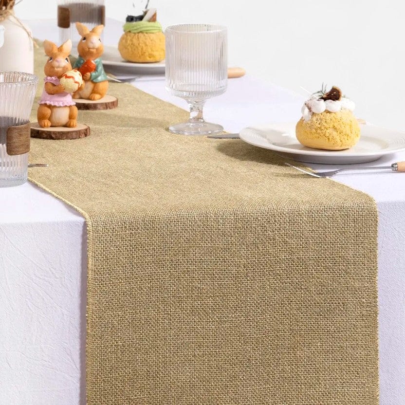 Chemin De Table en Jute Naturel 