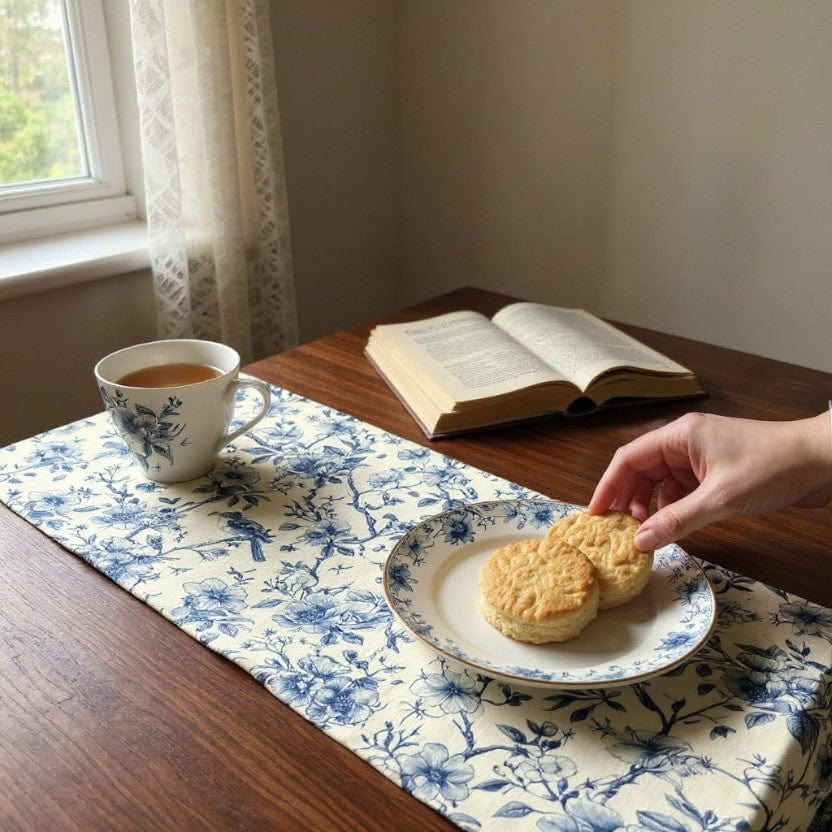 Chemin De Table Fleuri