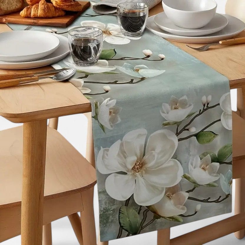 Chemin De Table Fleurs Fraîches