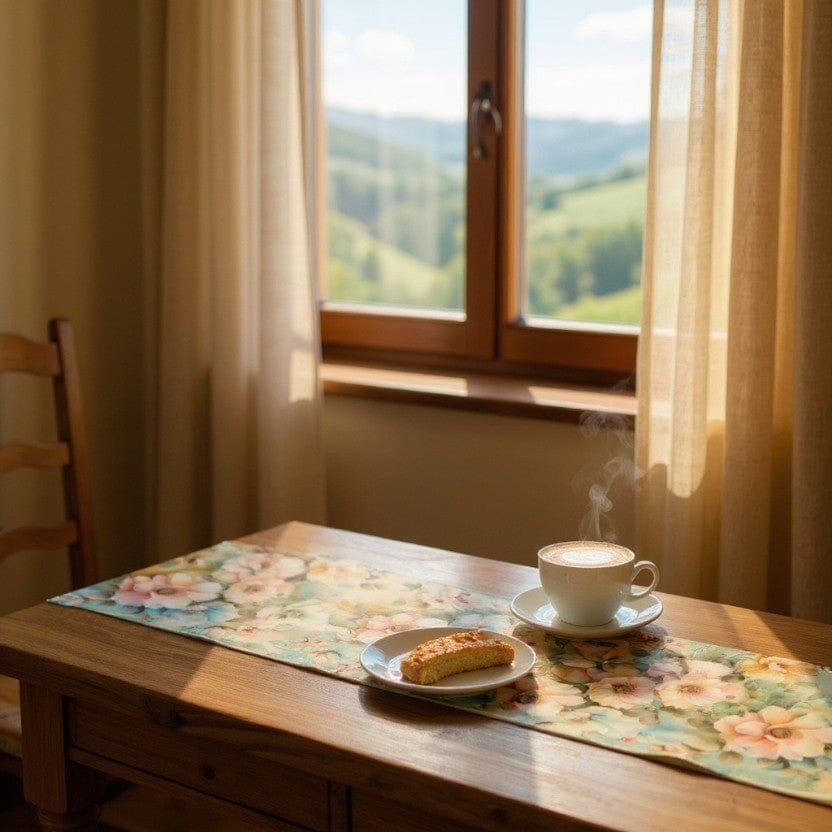 Chemin De Table Fleurs Mariage 