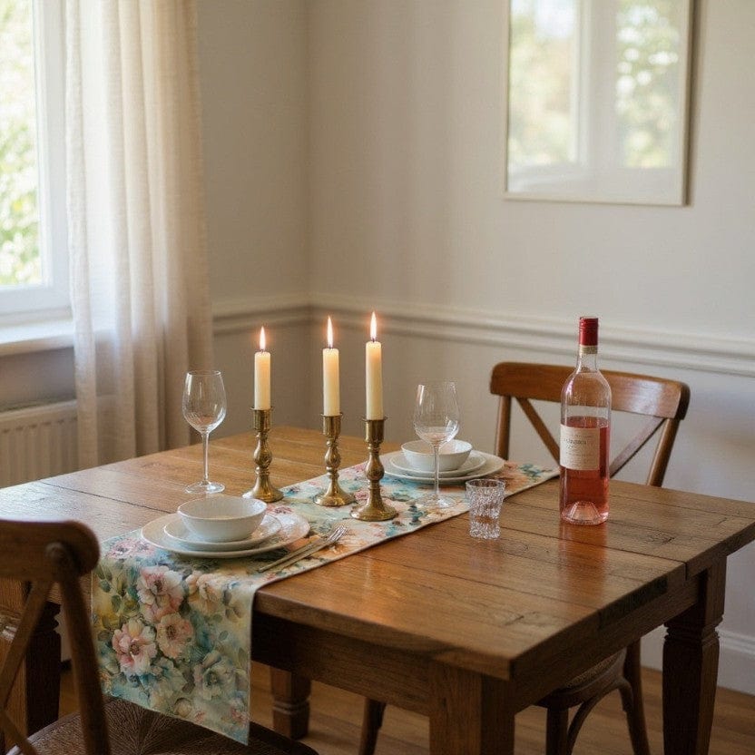 Chemin De Table Fleurs Mariage 