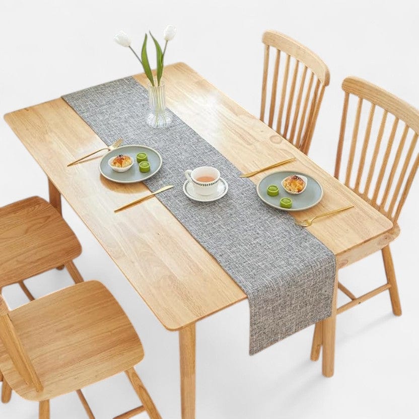 Chemin De Table Gris Mariage 