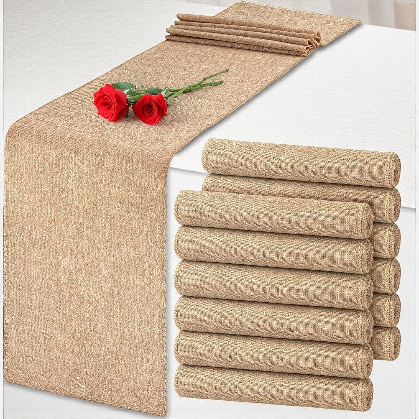 Chemin De Table Imitation Jute