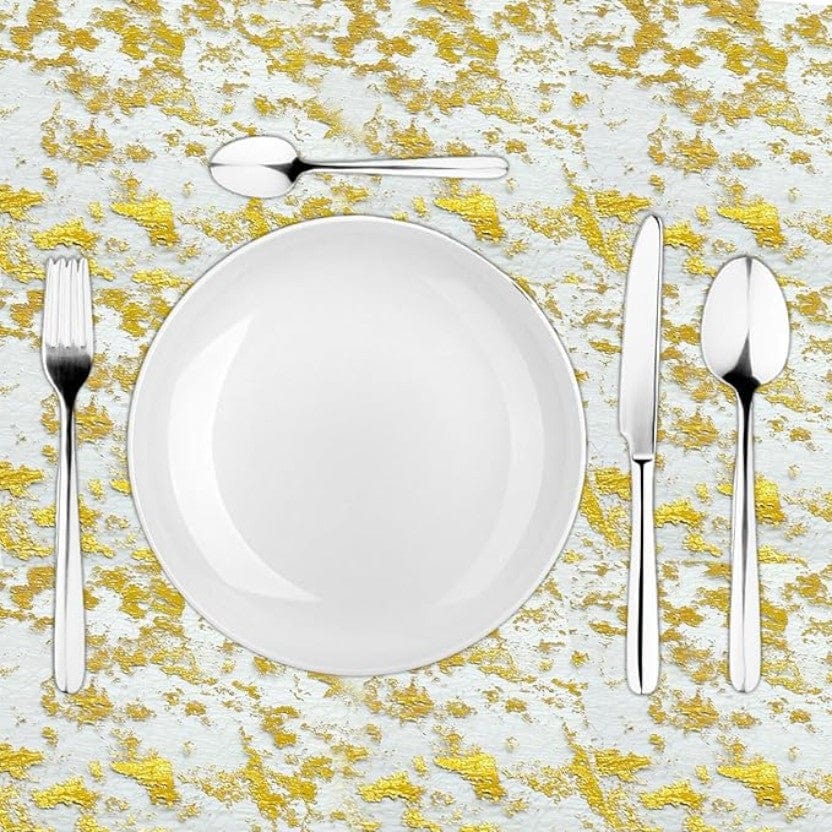 Chemin de Table Jetable Or  28cm x 9.1m