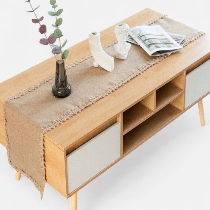Chemin De Table Mariage Jute 