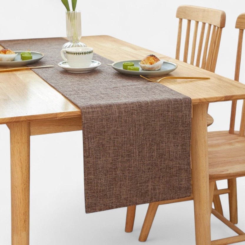 Chemin De Table Marron Chcolat 