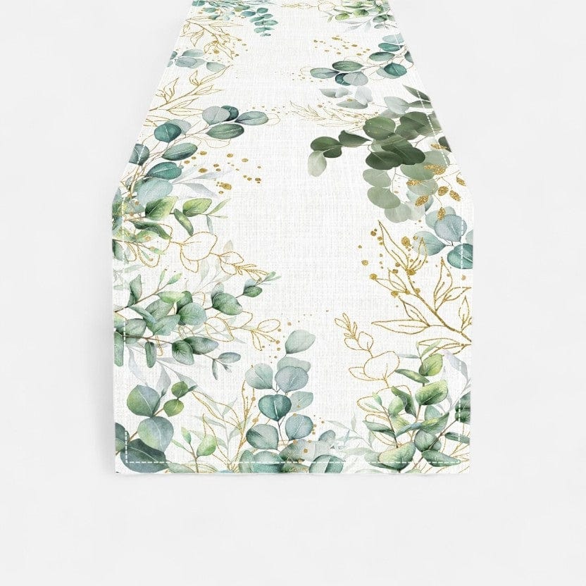 Chemin De Table Motif Feuille