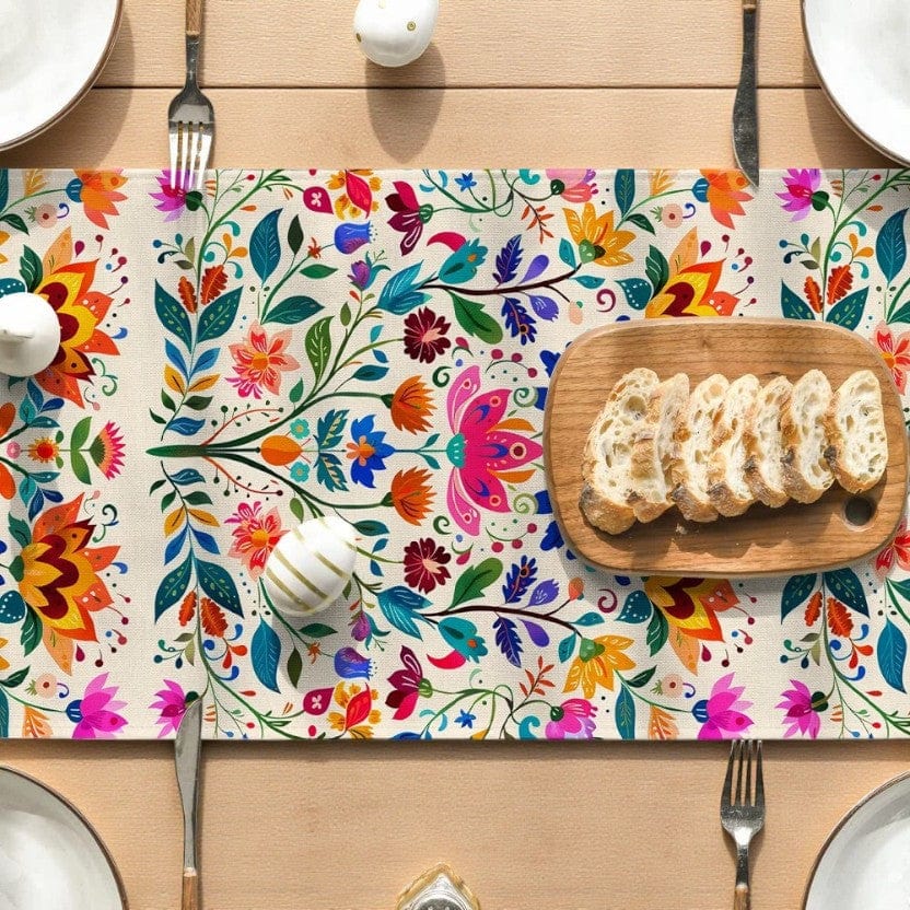 chemin de table Motif Geometrique 