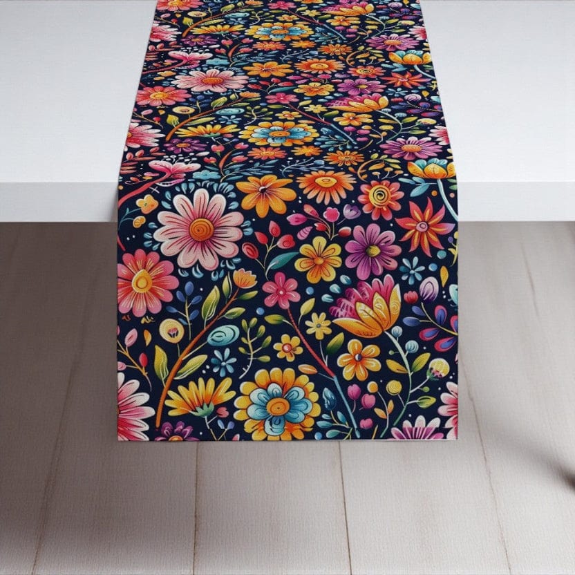 Chemin De Table Noel Fleur 