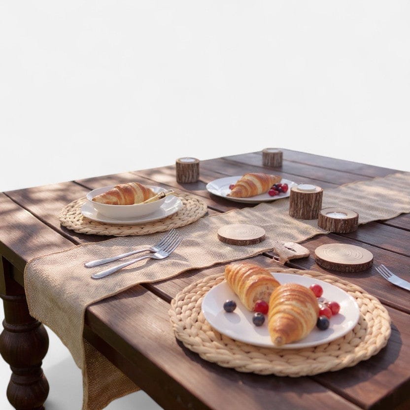Chemin De Table Noel Jute 