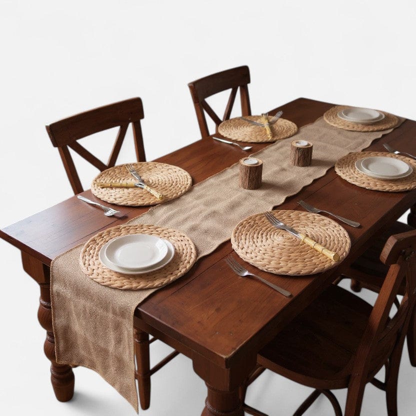 Chemin De Table Noel Jute 